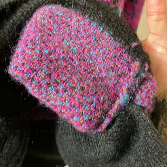 GORGEOUS VINTAGE  mohair cardigan 1990s 1980s - Picture 6 of 7